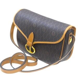 Christian Dior preloved luxury crossbody purse w magnetic closure made in France